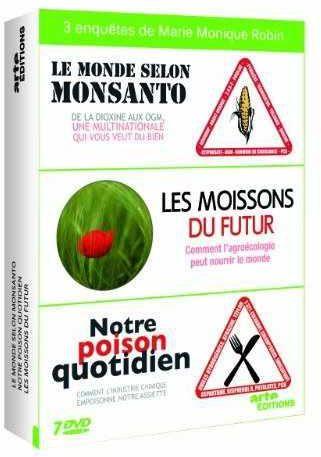 Trois enquêtes de Marie-Monique Robin - Notre poison quotidien + Le monde selon Monsanto + Les moissons du futur [DVD]