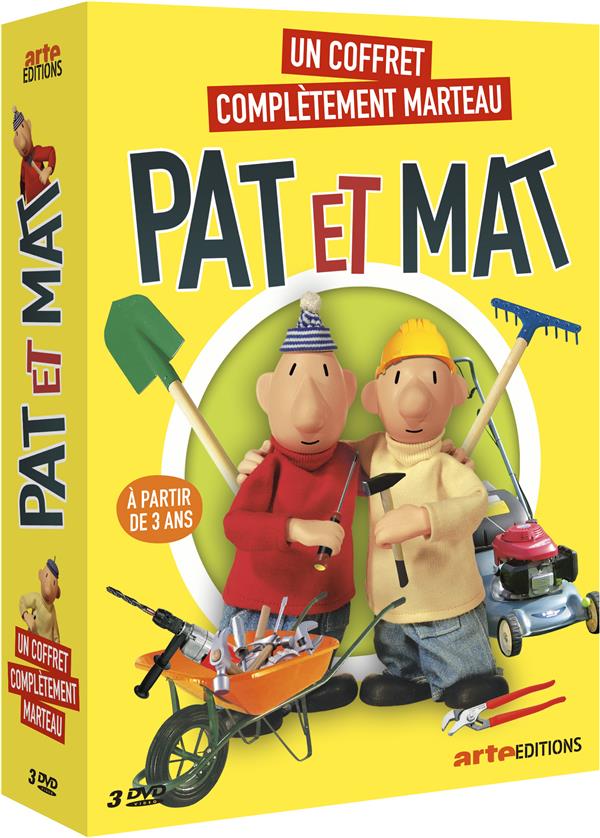 Coffret Pat et Mat : Pat et Mat + Les nouvelles aventures de Pat et Mat + Pat et Mat déménagent [DVD]