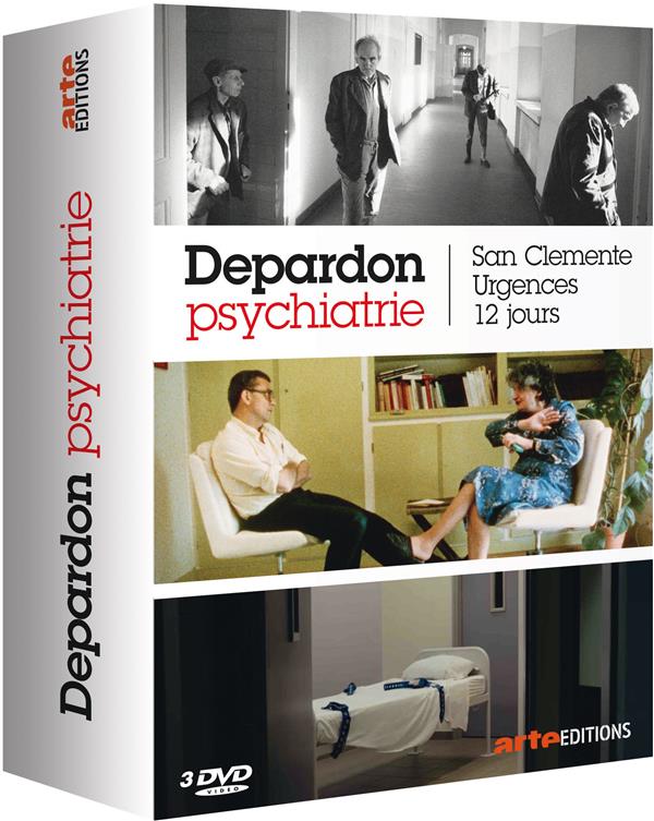 Depardon psychiatrie - Coffret : San Clemente + Urgences + 12 jours [DVD]