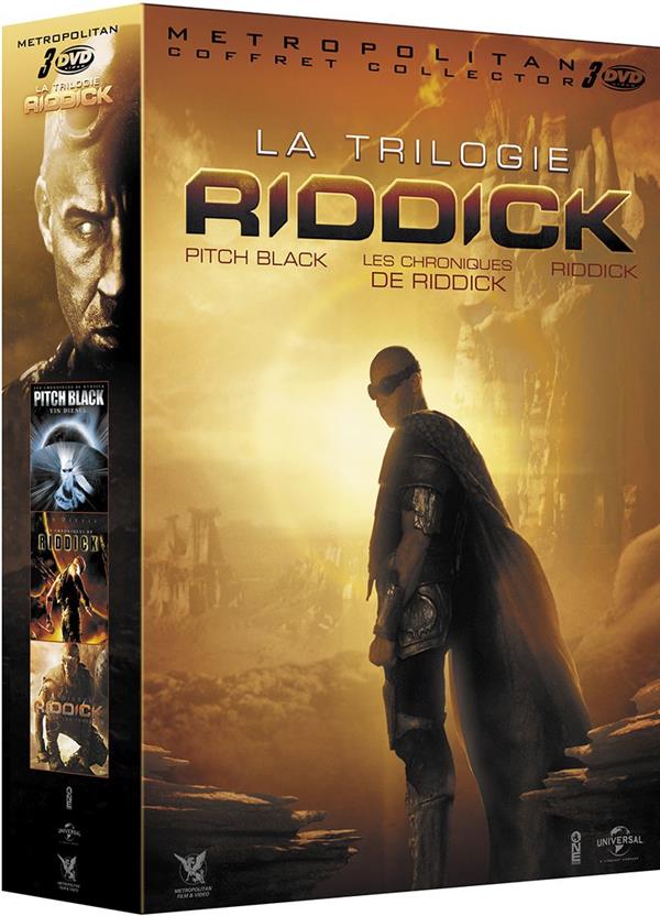 Coffret Riddick 3 Films : Pitch Black  Les Chroniques De Riddick  Riddick [DVD]