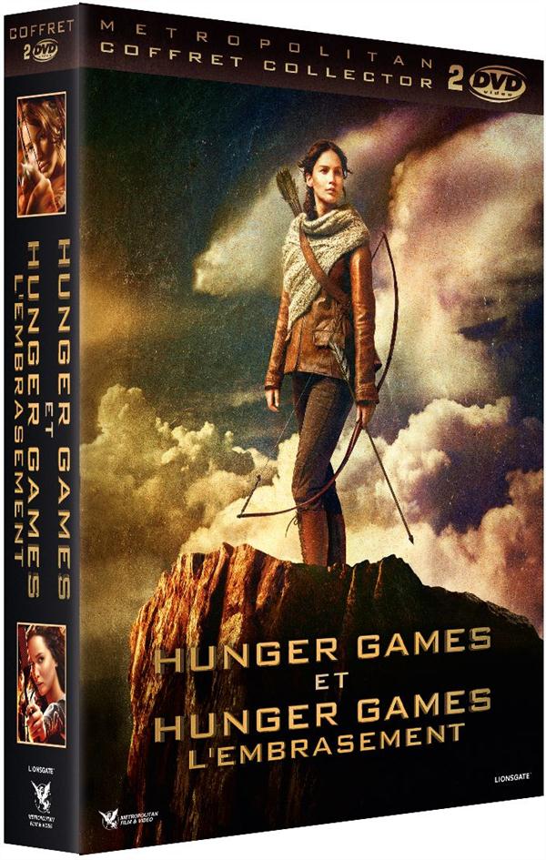 Coffret Hunger Games : Hunger Games  Hunger Games 2 : L'embrasement [DVD]