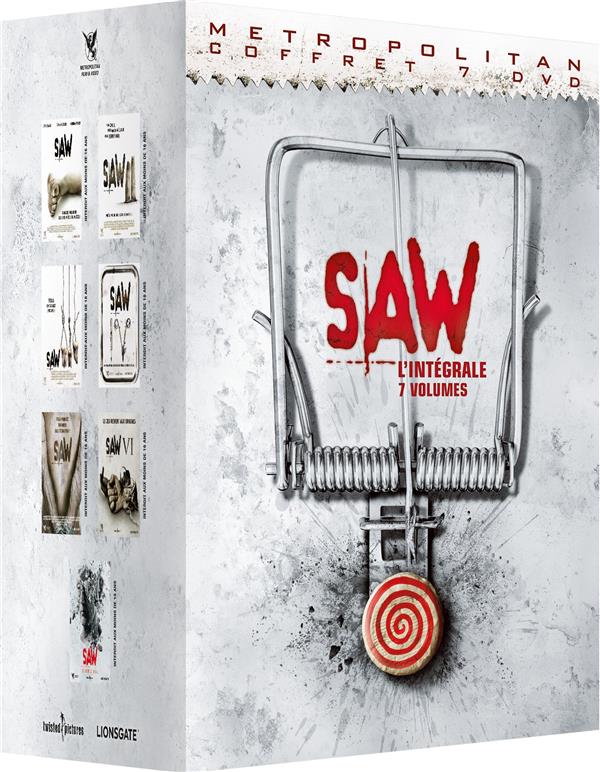 Coffret Intégrale Saw 7 Films [DVD]