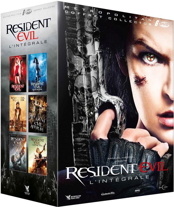 Resident Evil : L'intégrale : Resident Evil + Resident Evil : Apocalypse + Resident Evil : Extinction + Resident Evil : Afterlife + Resident Evil : Retribution + Resident Evil : Chapitre final [DVD]