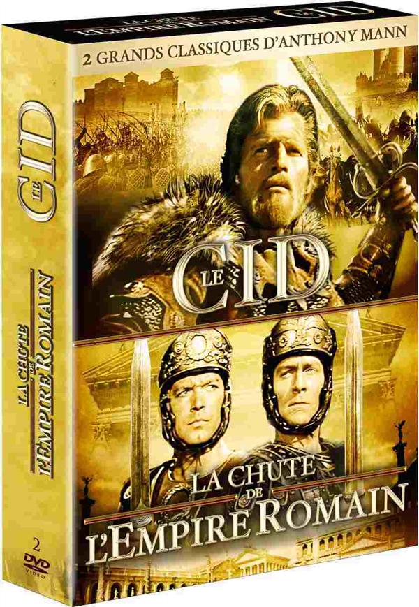 Coffret Anthony Mann : Le Cid  La Chute De L'empire Romain [DVD]