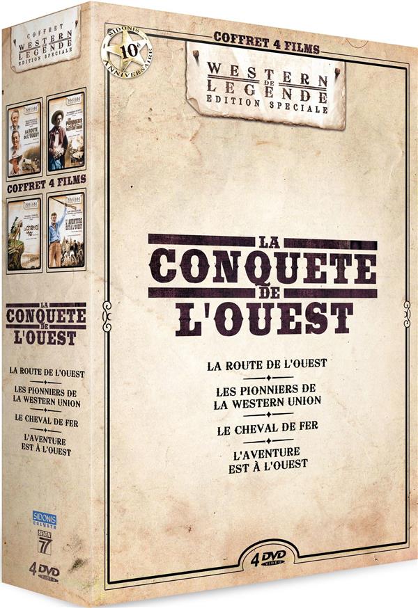 Coffret La Conquête De L'Ouest 4 Films [DVD]