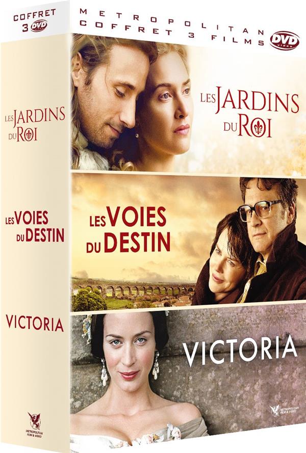 Coffret Destins De Femmes 3 Films : Les Jardins Du Roi  Les Voies Du Destin  Victoria [DVD]