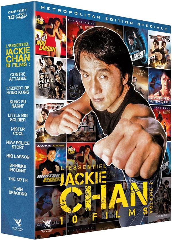 Coffret Jackie Chan L'essentiel, Vol. 2, 10 Films [DVD]