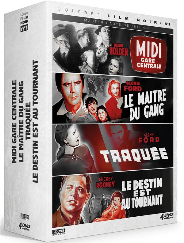 Le maître du gang + Midi gare centrale + Traquée + Le Destin est au tournant [DVD]