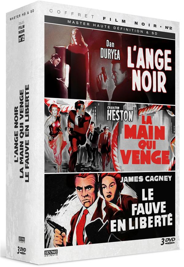 L'ange noir + La main qui venge + Le fauve en liberté [DVD]