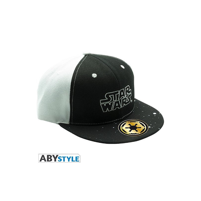 Star Wars - Casquette Snapback Logo noire et blanche