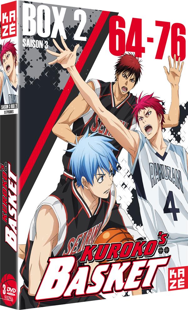 Kuroko's Basket - Saison 3, Box 2/2 [DVD]