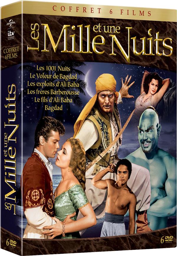 Mille et une nuits - Coffret : Les 1001 nuits + Le Voleur de Bagdad + Les Exploits d'Ali Baba + Les Frères Barberousse + Le Fils d'Ali Baba + Bagdad [DVD]