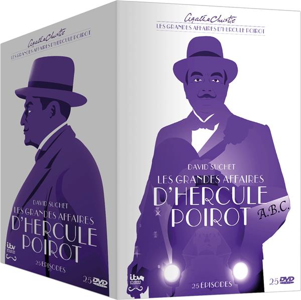 Agatha Christie : Les grandes affaires d'Hercule Poirot - Coffret 25 épisodes [DVD]