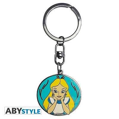 § Disney - Alice in Wonderland Metal Keychain