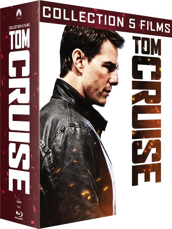 Tom Cruise - Collection 5 films : Top Gun + La Guerre des mondes + Mission : Impossible + Jours de tonnerre + Jack Reacher [Blu-ray]