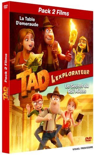 Tad l'explorateur et la Table d'Émeraude + Tad et le secret du Roi Midas [DVD]