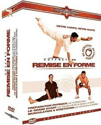 Coffret Remise En Forme : Préparation Physique  Le Grand écart  Musculation Et Stretching [DVD]