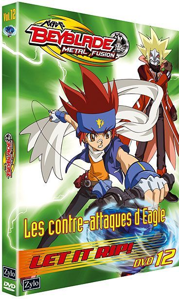 Beyblade Metal Fusion Vol. 12 : Les Contre-attaques D'Eagle [DVD]