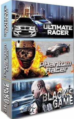 Coffret Voiture : Ultimate Racer  Phantom Racer  Black's Game [DVD]