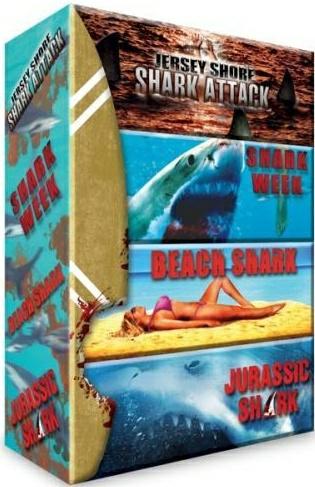 Requins : Jersey Shore Shark Attack + Shark Week + Beach Shark + Jurassic Shark [DVD]