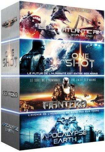 SF Robots : Atlantic Rim + One Shot + Mantera + Apocalypse Earth [DVD]