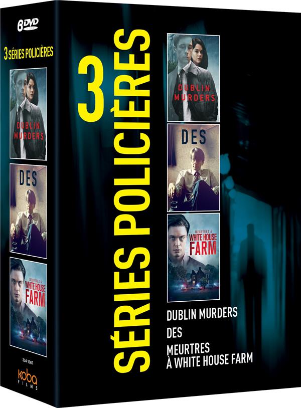 3 séries policières : Dublin Murders + Des + Meurtres à White House Farm [DVD]