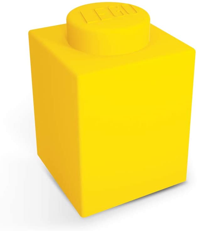 Veilleuse LED en silicone Lego - Jaune