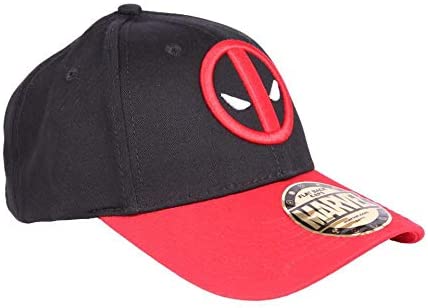 Marvel - Casquette de baseball Logo de Deadpool