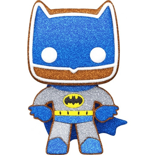 Funko Pop! Heroes: DC Holiday - Gingerbread Batman (Diamond Glitter) - Smartoys Exclusive