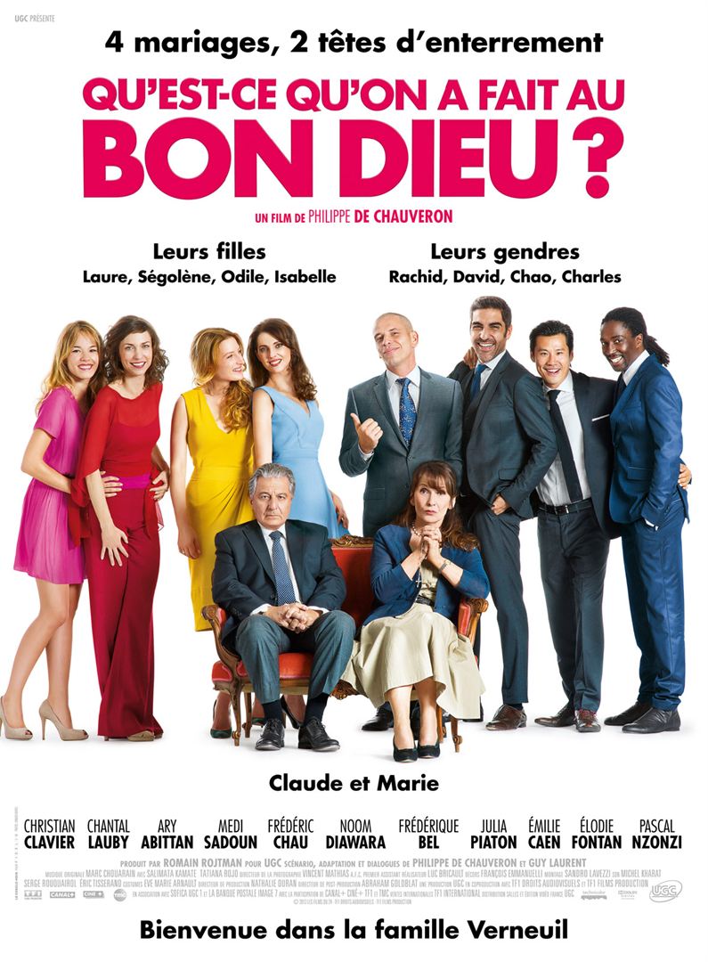 Qu'est ce qu'on à fait au bon dieu [DVD à la location]