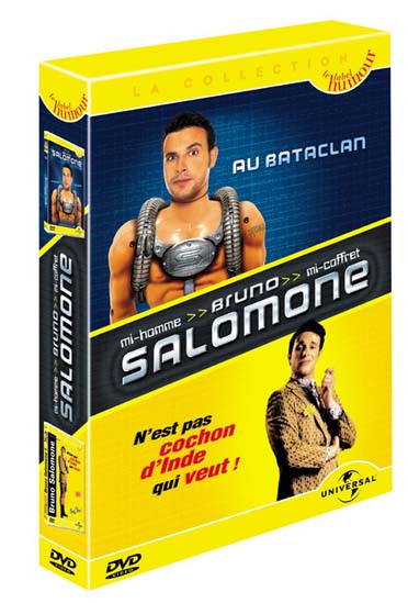 Coffret Bruno Salomone : N'est Pas Cochon D'inde Qui Veut / Au Bataclan [DVD]