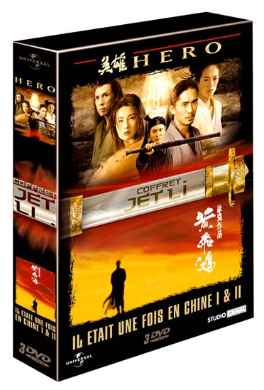 Coffret Jet Li : Hero / Il Etait Une Fois En Chine / Il Etait Une Fois En Chine 2 [DVD]