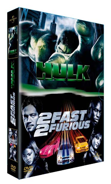 Coffret Adrenaline : Hulk / 2 Fast 2 Furious [DVD]