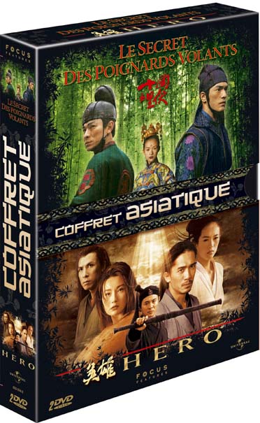 Coffret Asiatique : Les Secret Des Poignards Volants  Hero [DVD]