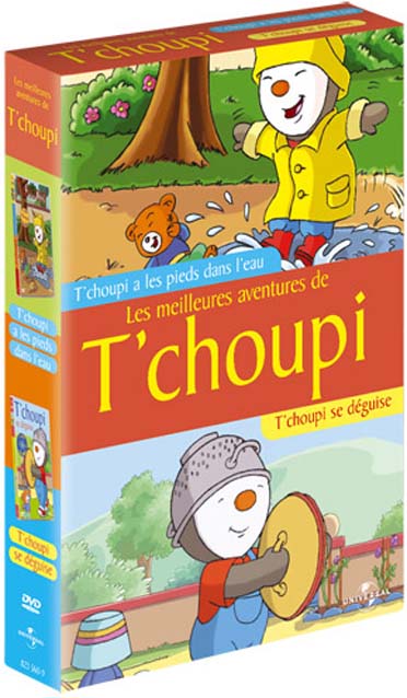 Coffret T'choupi Vol. 1 : Se Deguise / A Les Pieds Dans L'eau [DVD]