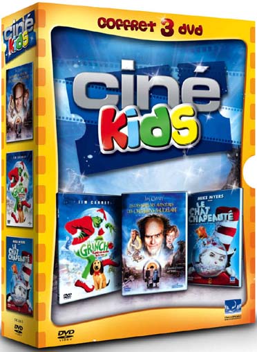 Coffret Cine Kids : Les Desastreuses Aventures Des Orphelins Baudelaire / Grinch / Le Chat Chapeaute [DVD]