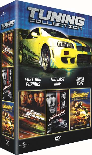 Coffret Tuning Collection : Fast And Furious / Biker Boyz / The Last Ride [DVD]