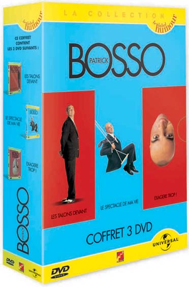 Coffret Bosso : Le Spectace De Ma Vie  Talons Devant  Exagere Trop [DVD]