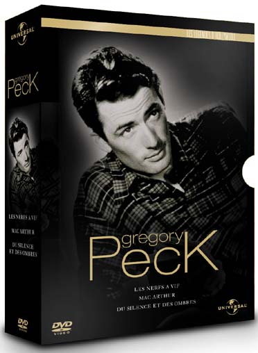 Coffret Gregory Peck : Mc Arthur / Les Nerfs A Vif 1962 / Du Silence Et Des Ombres [DVD]