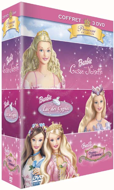 Coffret Barbie : Casse-noisette / Lac Des Cygnes / Coeur De Princesse [DVD]