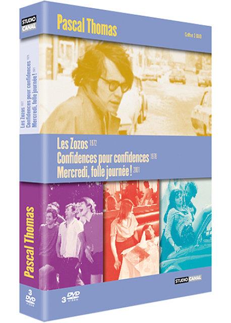 Coffret Pascal Thomas : Les Zozos Confidences Pour Confidences Mercredi Folle Journée [DVD]