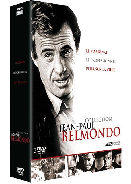 Coffret Jean-Paul Belmondo : Le Marginal : Le Professionnel Peur Sur La Ville [DVD]