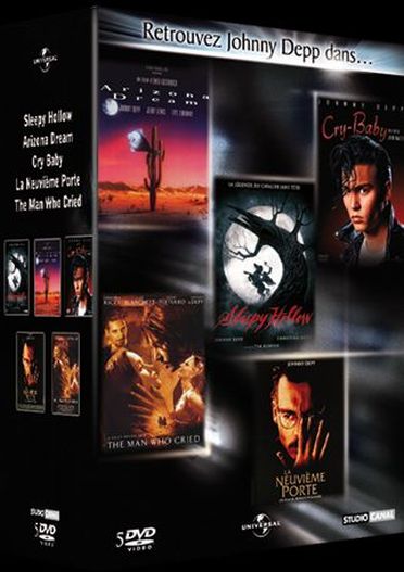 Coffret Johnny Depp : Sleepy Hollow Arizona Dream La 9ème Porte Cry Baby The Man Who Cried [DVD]