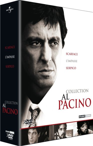 Coffret Al Pacino : Scarface L'impasse Serpico [DVD]