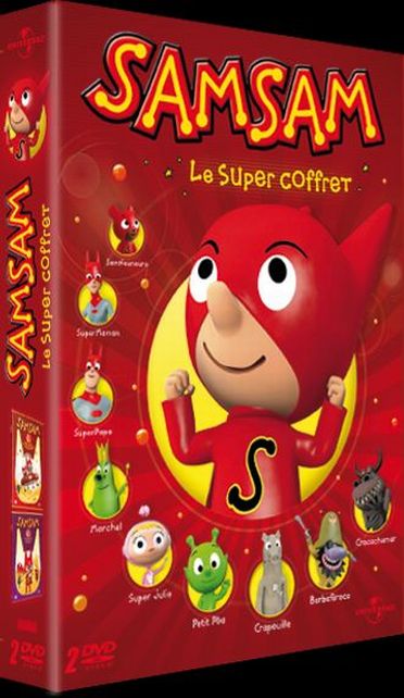 Coffret Sam Sam : Une Journée Crocochemardesque Un Piratroce à L'école [DVD]