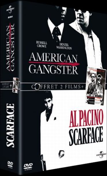 Coffret Gangsters : American Gangster Scarface Mr Untouchable [DVD]