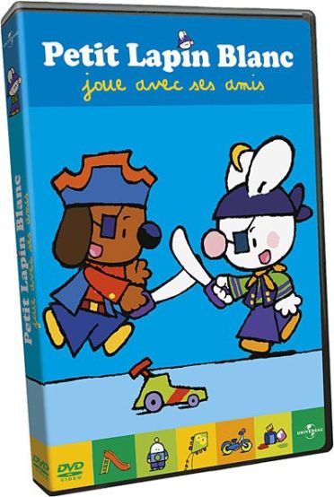 Petit Lapin Blanc Joue Avec Ses Amis [DVD]