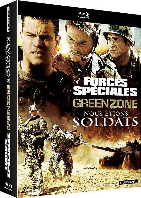 Coffret - Forces spéciales + Green Zone + Nous étions soldats [Blu-ray]