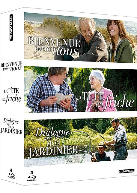 Coffret Jean Becker - Bienvenue parmi nous + La tête en friche + Dialogue avec mon jardinier [Blu-ray]