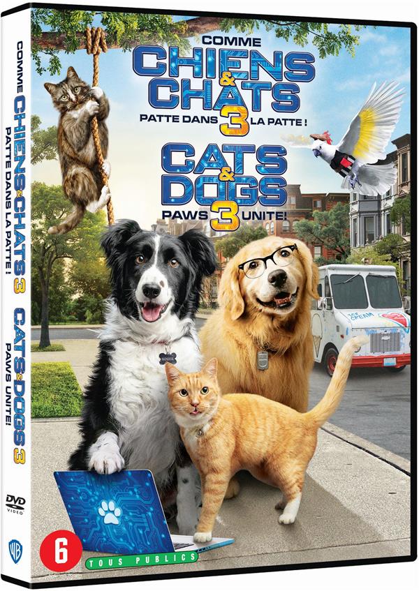 Comme chiens et chats 3 : Patte dans la patte ! [DVD]